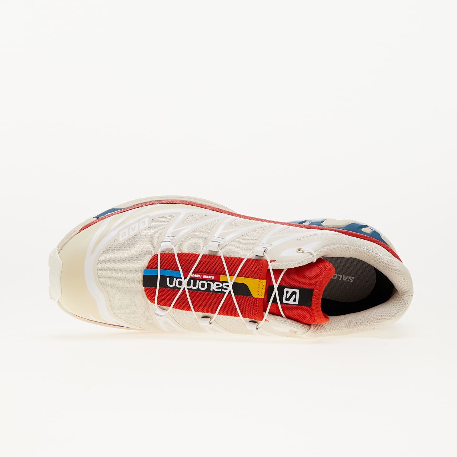 Men's shoes Salomon XT-6 Almond Milk/ Bleached Sand/ Aurora Red