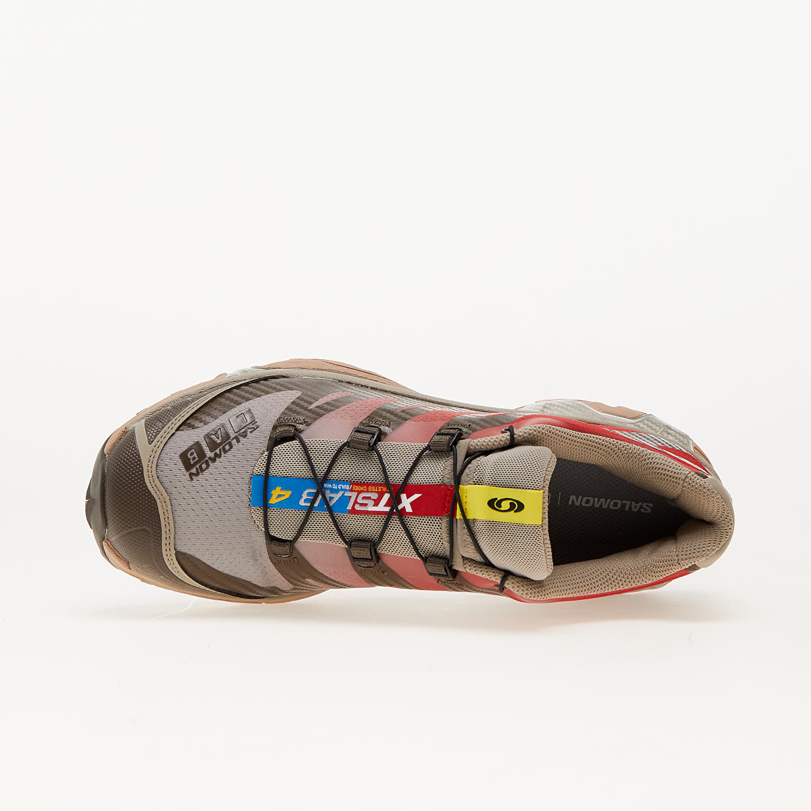 Men s shoes Salomon XT 4 Og Wren Vintage Khaki Aurora Red Footshop