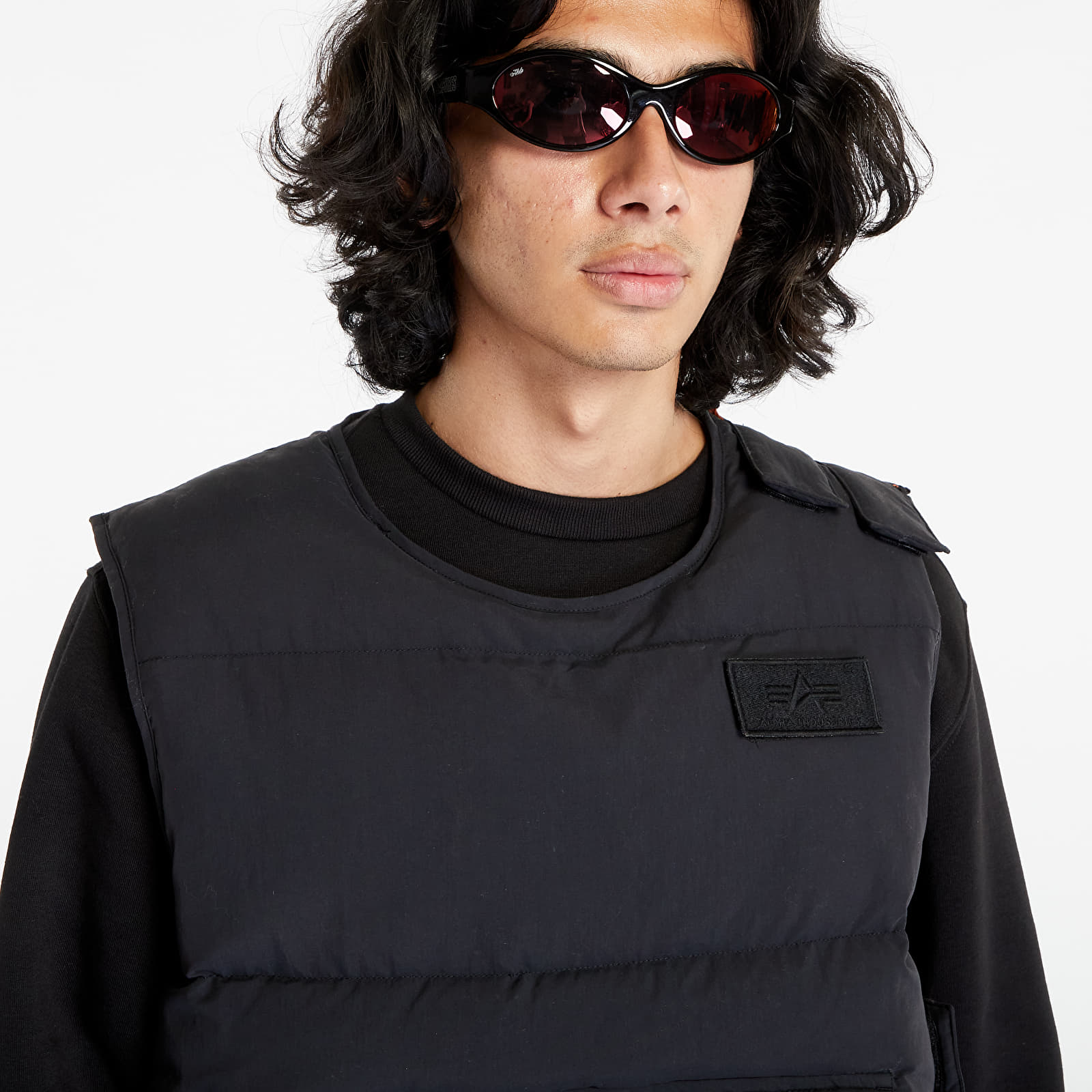 Gilè Alpha Industries Protector Puffer Vest Black
