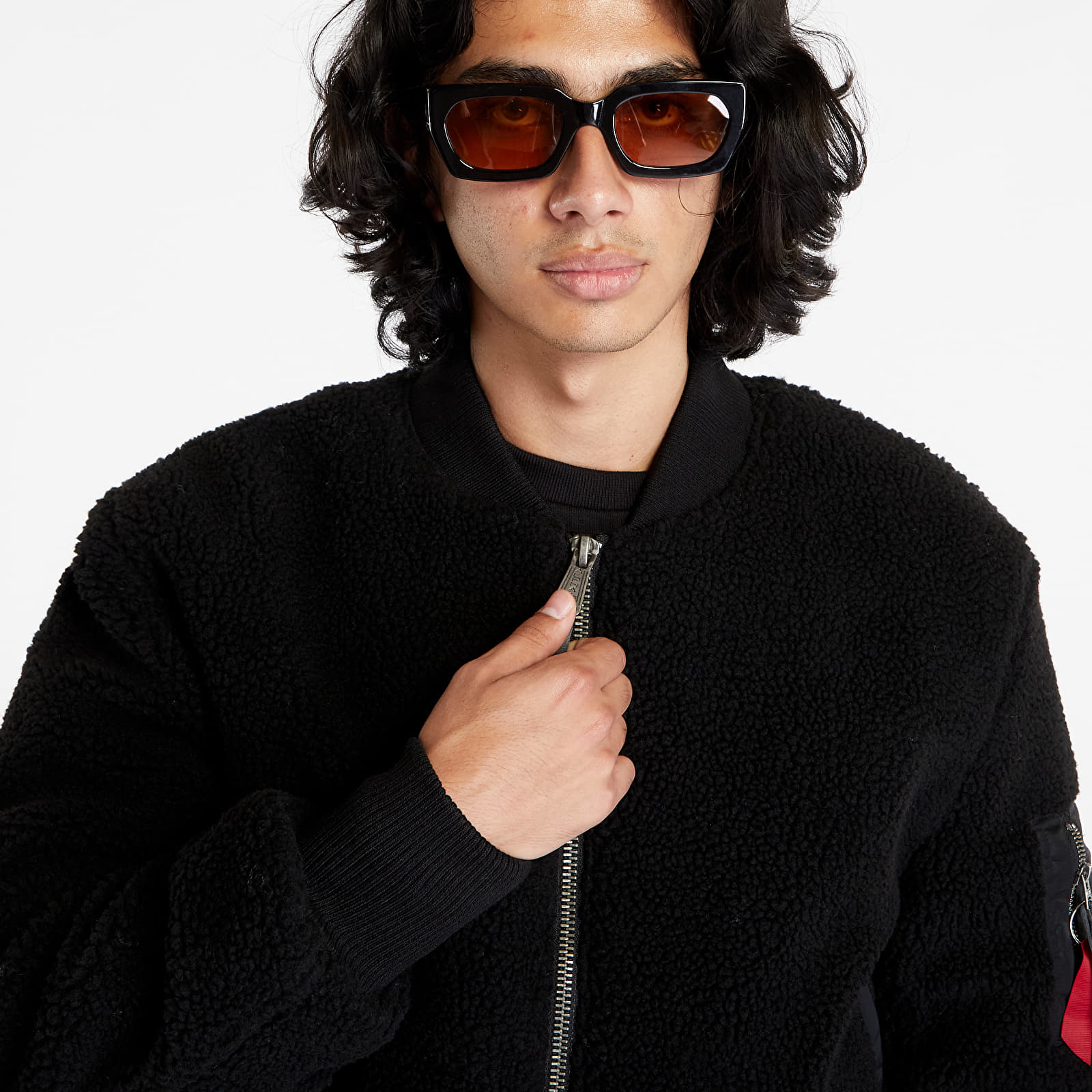 Geci Alpha Industries MA-1 Teddy Black