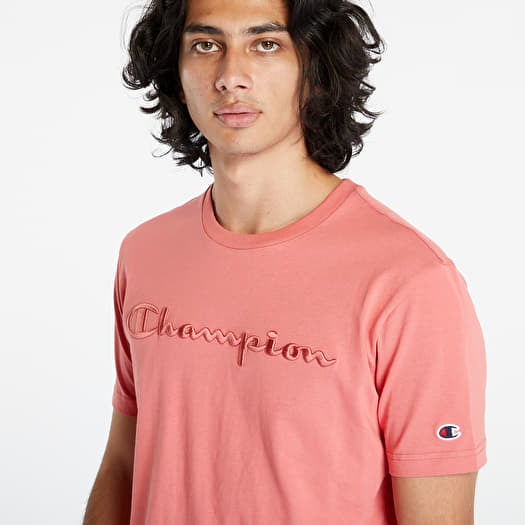 T-Shirts Champion Crewneck T-Shirt Pink | Footshop