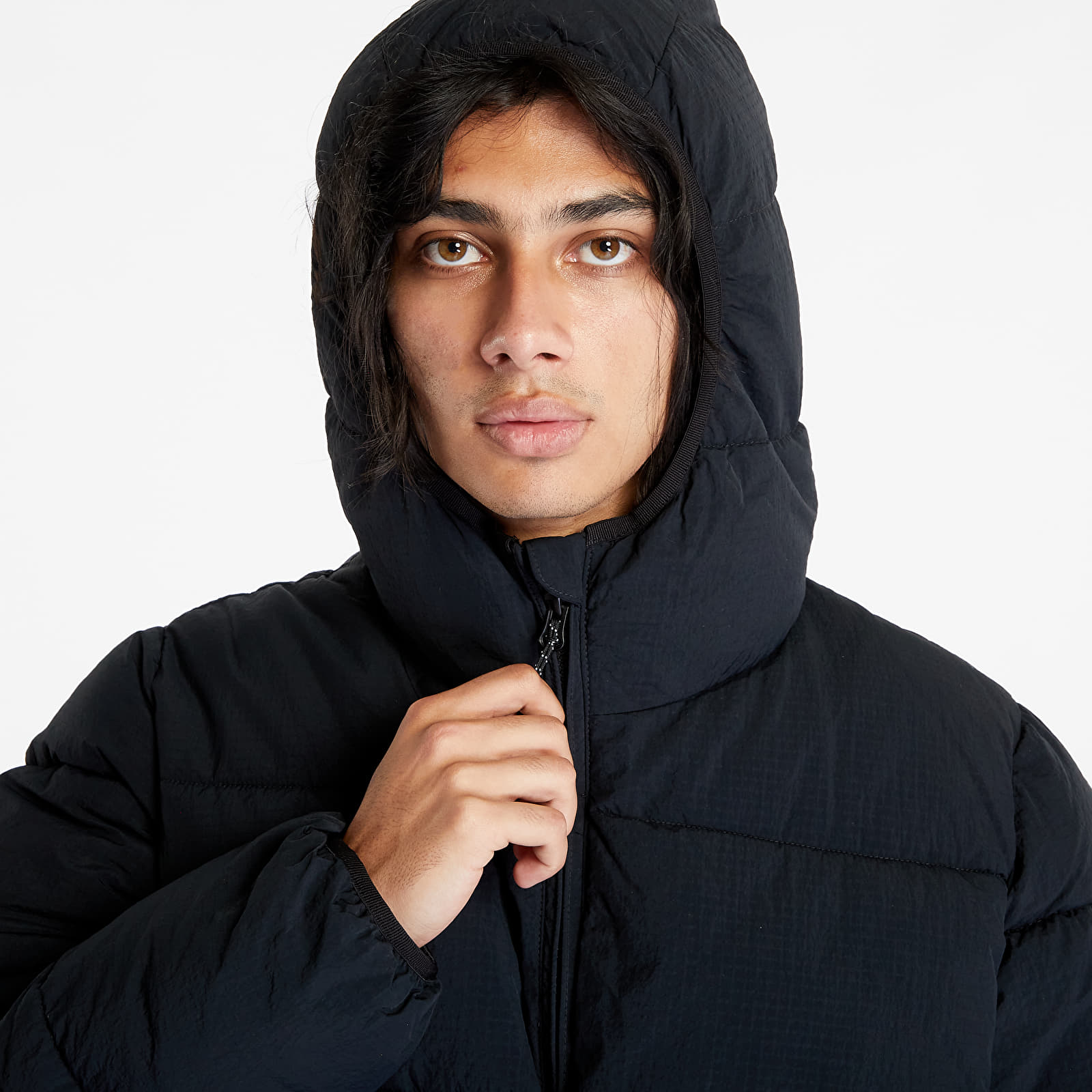 Jakker Champion Hooded Jacket Black