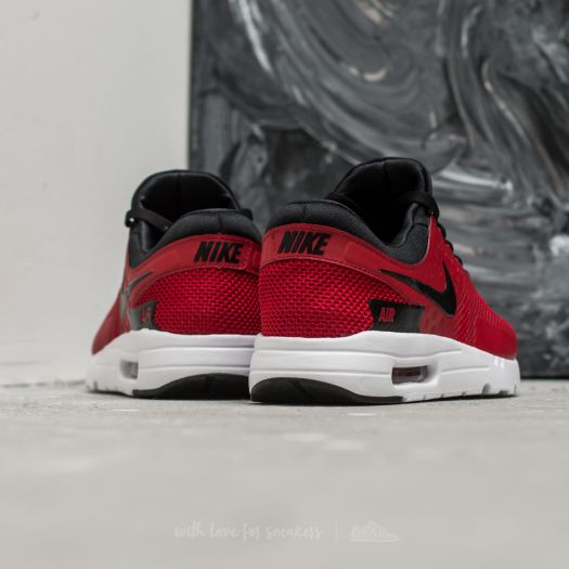 Nike air max zero red outlet black