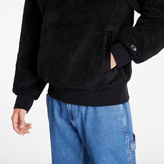 Champion Half Zip Top Black Footshop