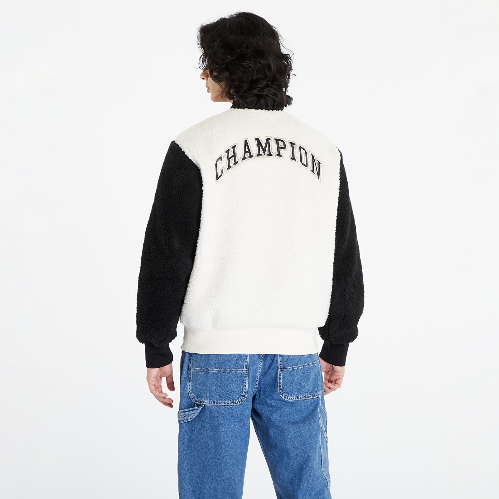 Champion varsity cheap jacket mens