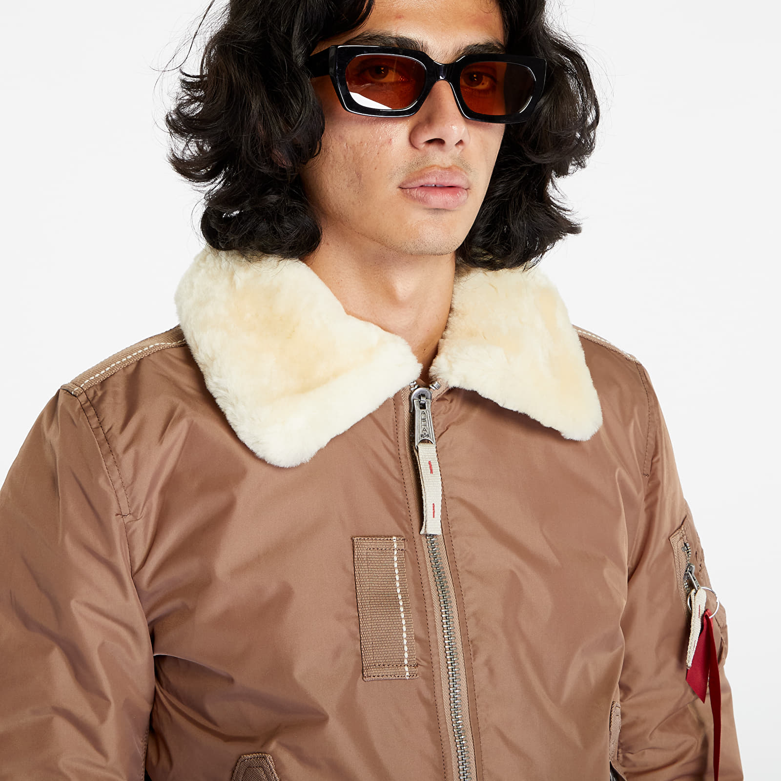 Jacken Alpha Industries Injector III Taupe