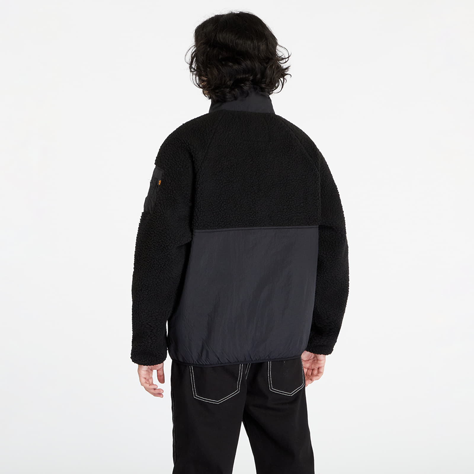 Vestes  Alpha Industries Teddystoff Nylon Anorak Black