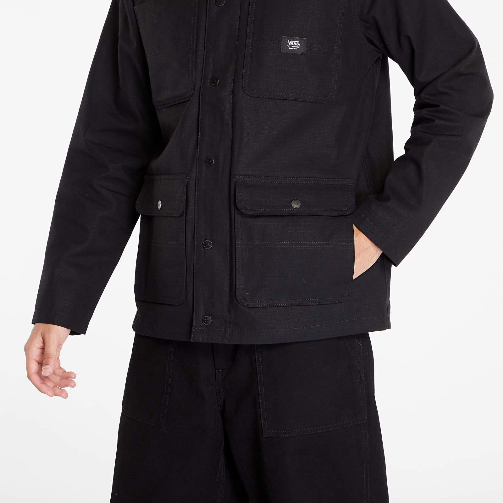 Kurtki i płaszcze Vans Mn Drill Chore Coat Black