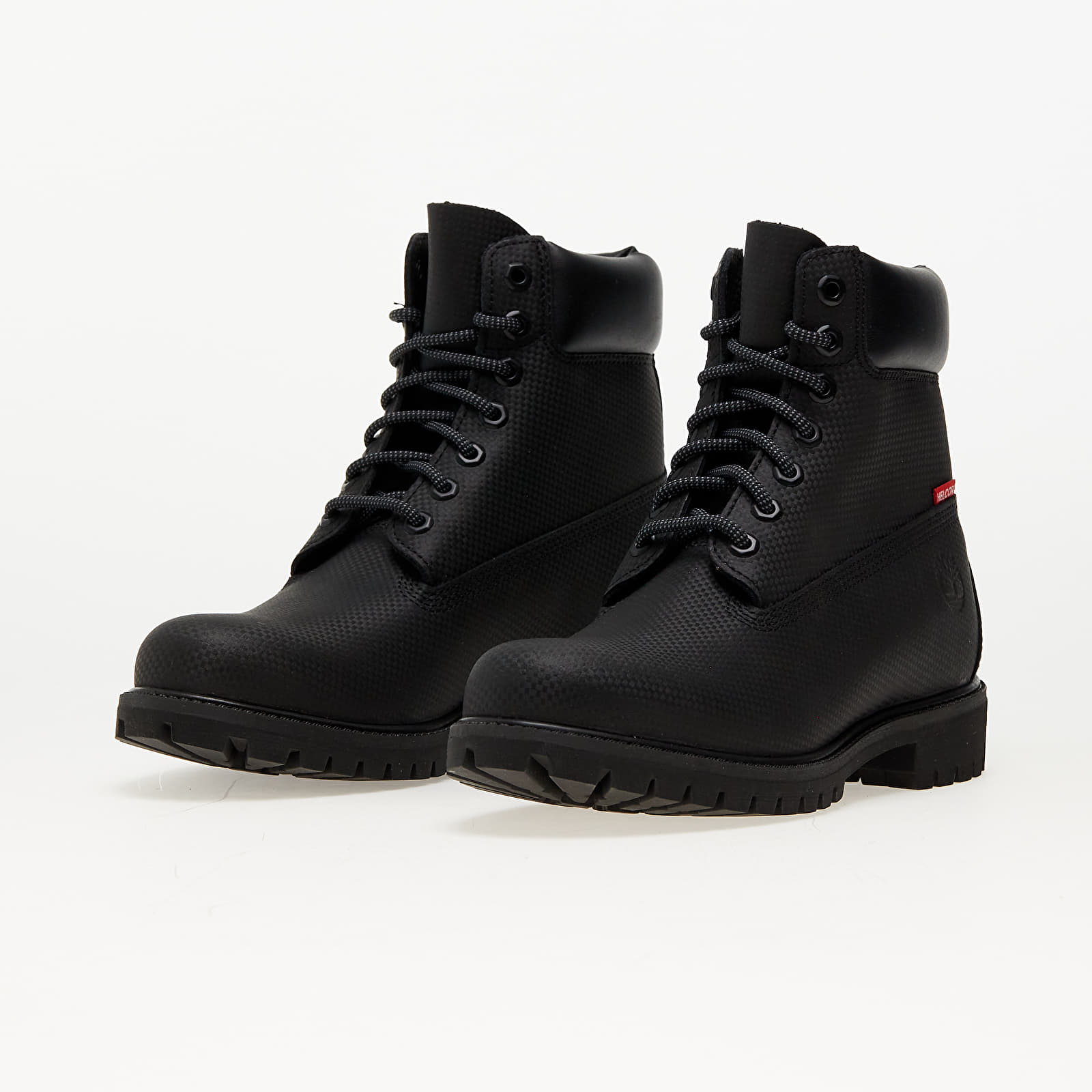 Timberland 6 Inch Lace Up Waterproof Boot Black | Footshop