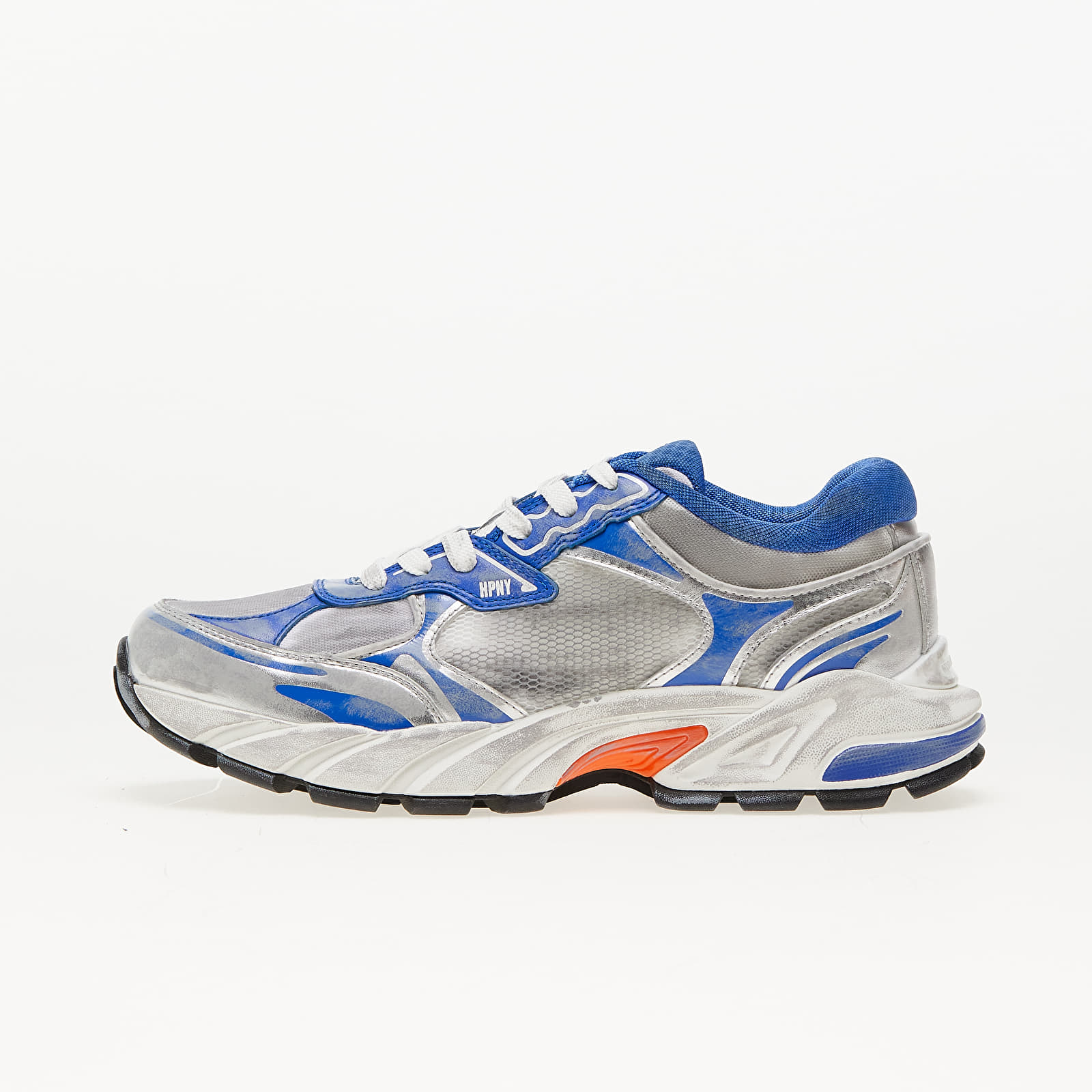 Men's shoes HERON PRESTON Block Stepper Vintage Light Grey Blue