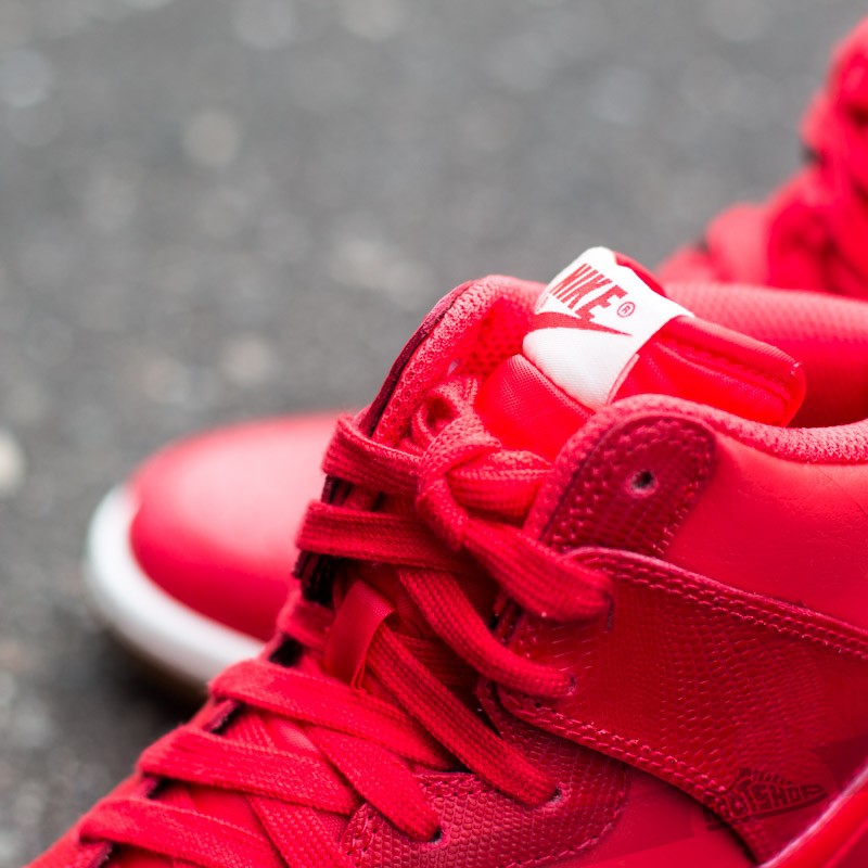 Nike dunk sky hi hombre rojas hotsell
