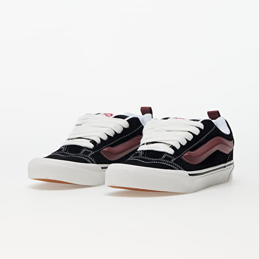 Vans black 2025 and burgundy