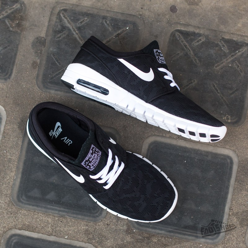 Boty Nike Stefan Janoski Max Black/ White
