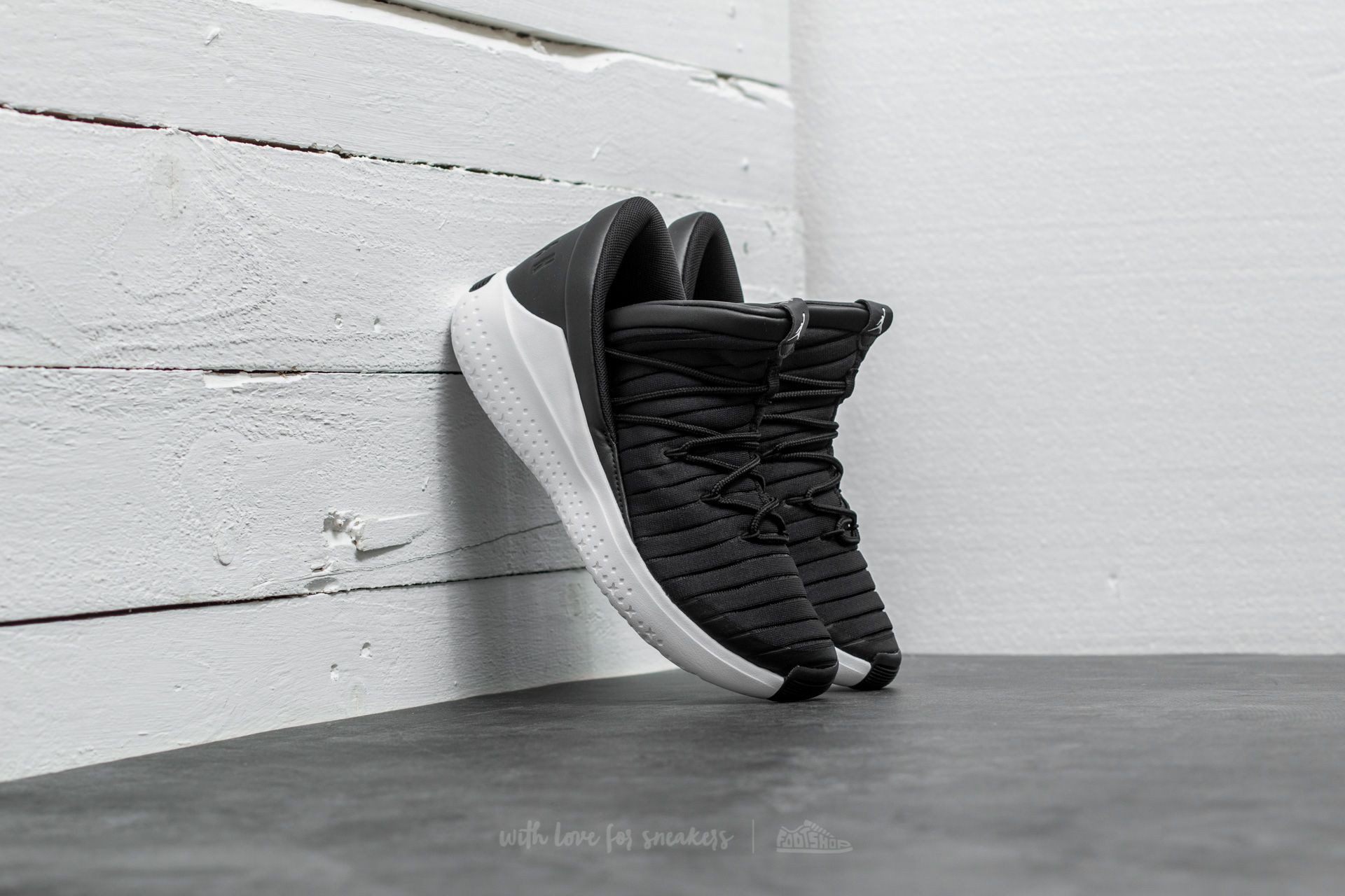 Women s shoes Jordan Flight Luxe BG Black White Black Footshop