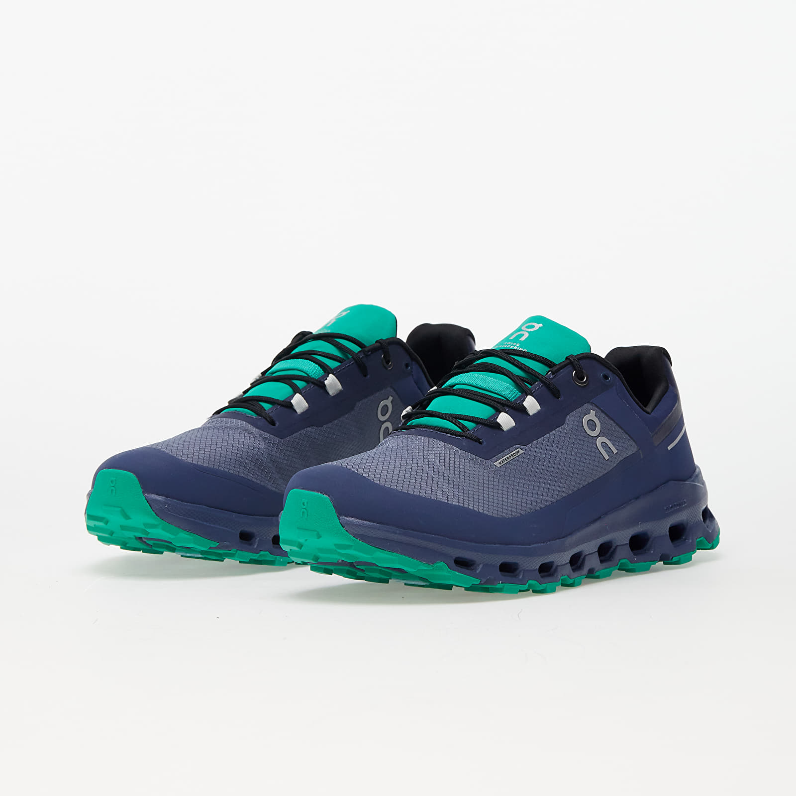 Scarpe uomo On M Cloudvista Waterproof Metal/ Denim