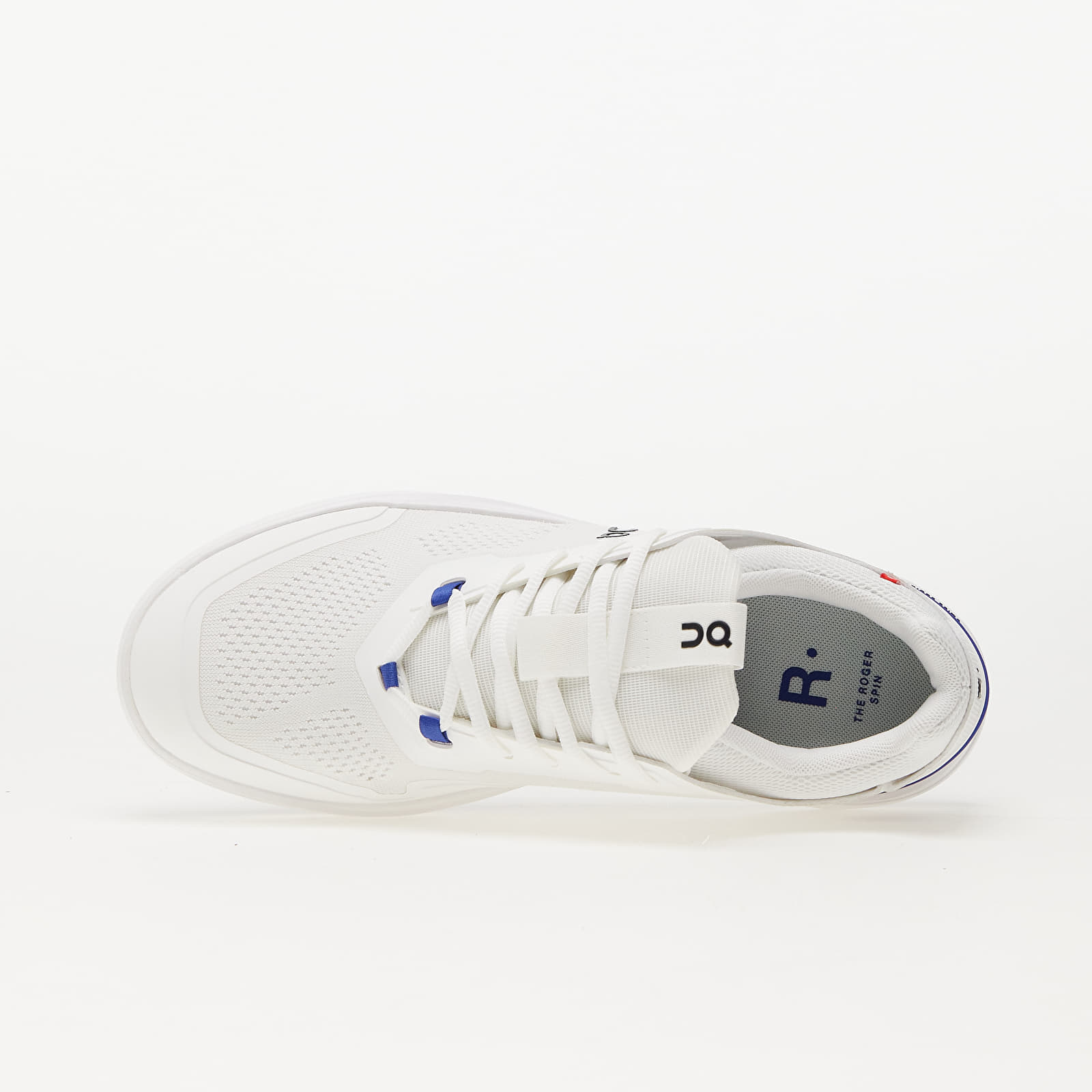 Încălțăminte și sneakerși pentru femei On W The Roger Spin Undyed-White/ Indigo