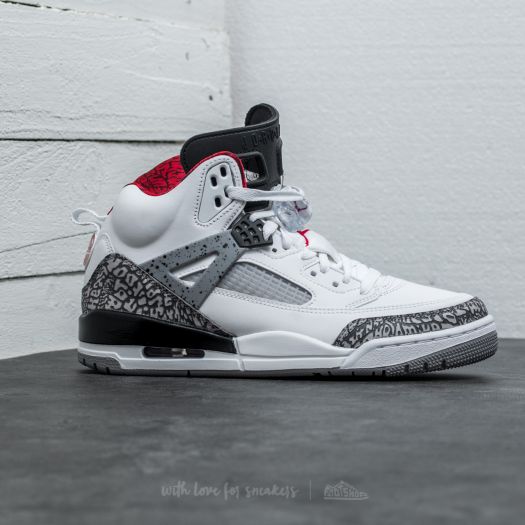 Men s shoes Jordan Spizike White Varsity Red Cement Grey Footshop