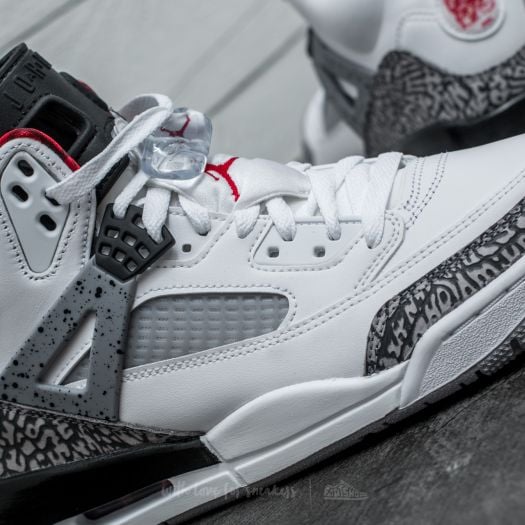 Men s shoes Jordan Spizike White Varsity Red Cement Grey Footshop