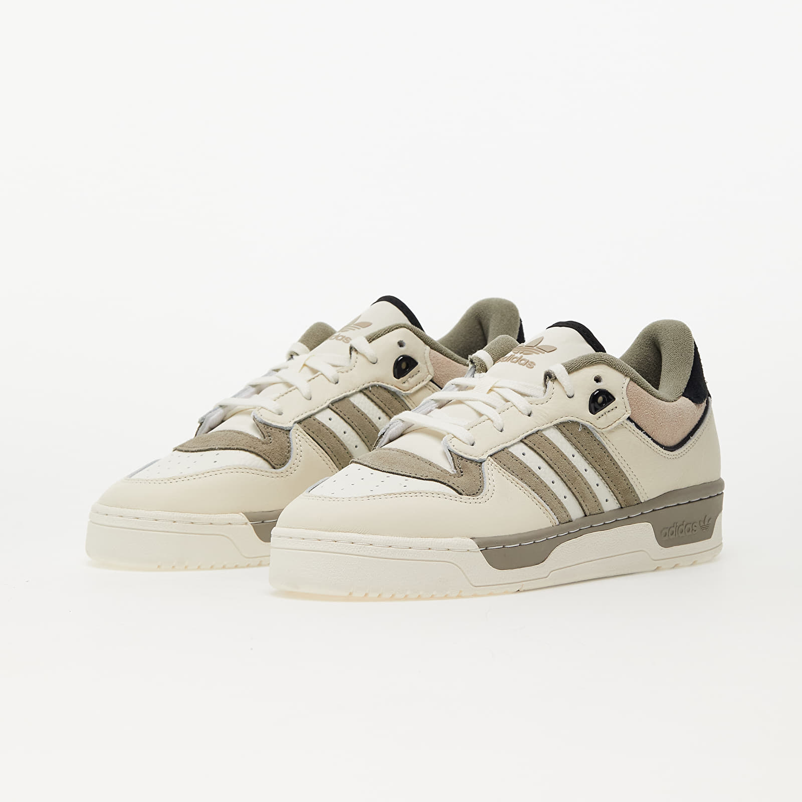 Zapatillas Hombre adidas Rivalry Low 86 Off White/ Core Black/ Wonder Beige