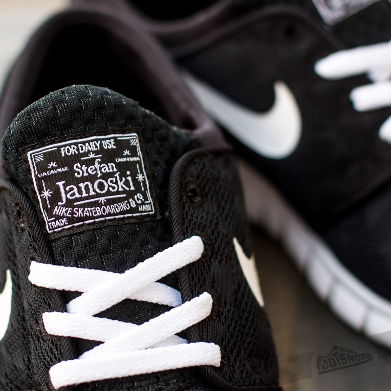 Boty Nike Stefan Janoski Max Black/ White
