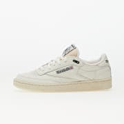 Reebok club c 85 hotsell trainers vintage chalk black