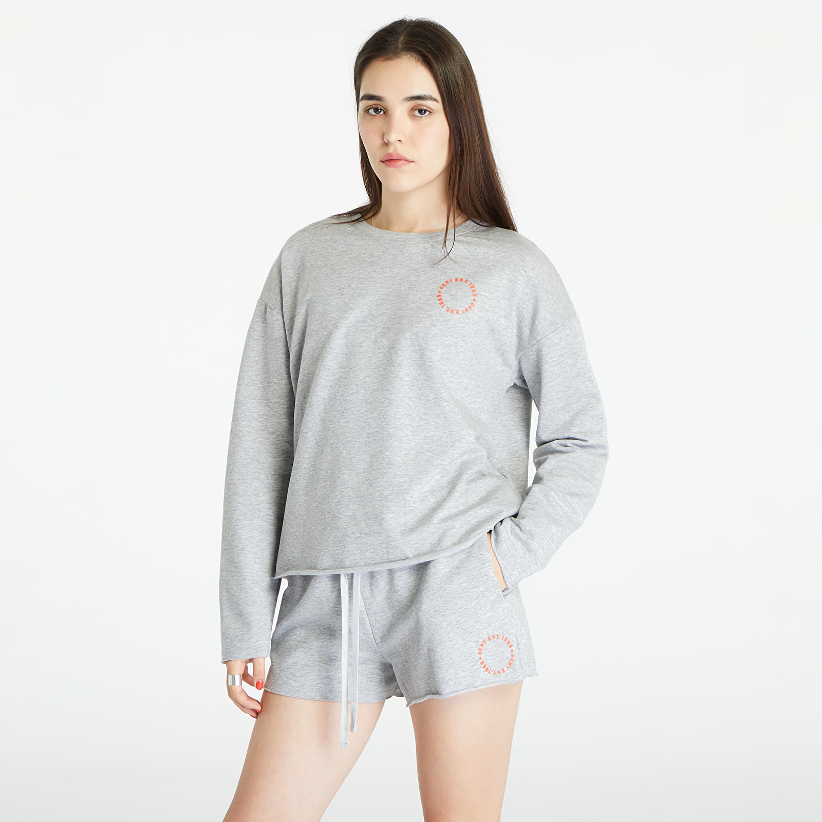 Schlafanzüge DKNY WMS Boxer Pyjama Set Grey