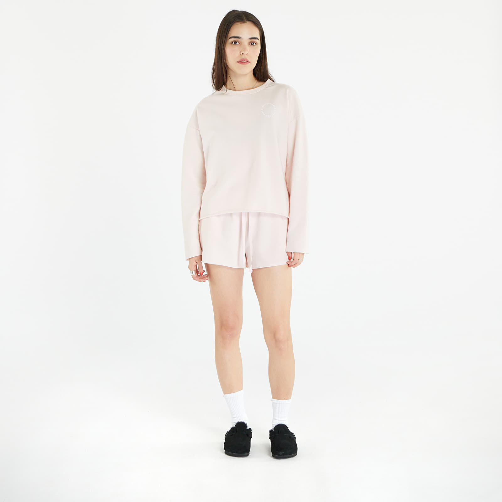 Pyjamas DKNY WMS Boxer Long Sleeve Pyjamas Set Pink