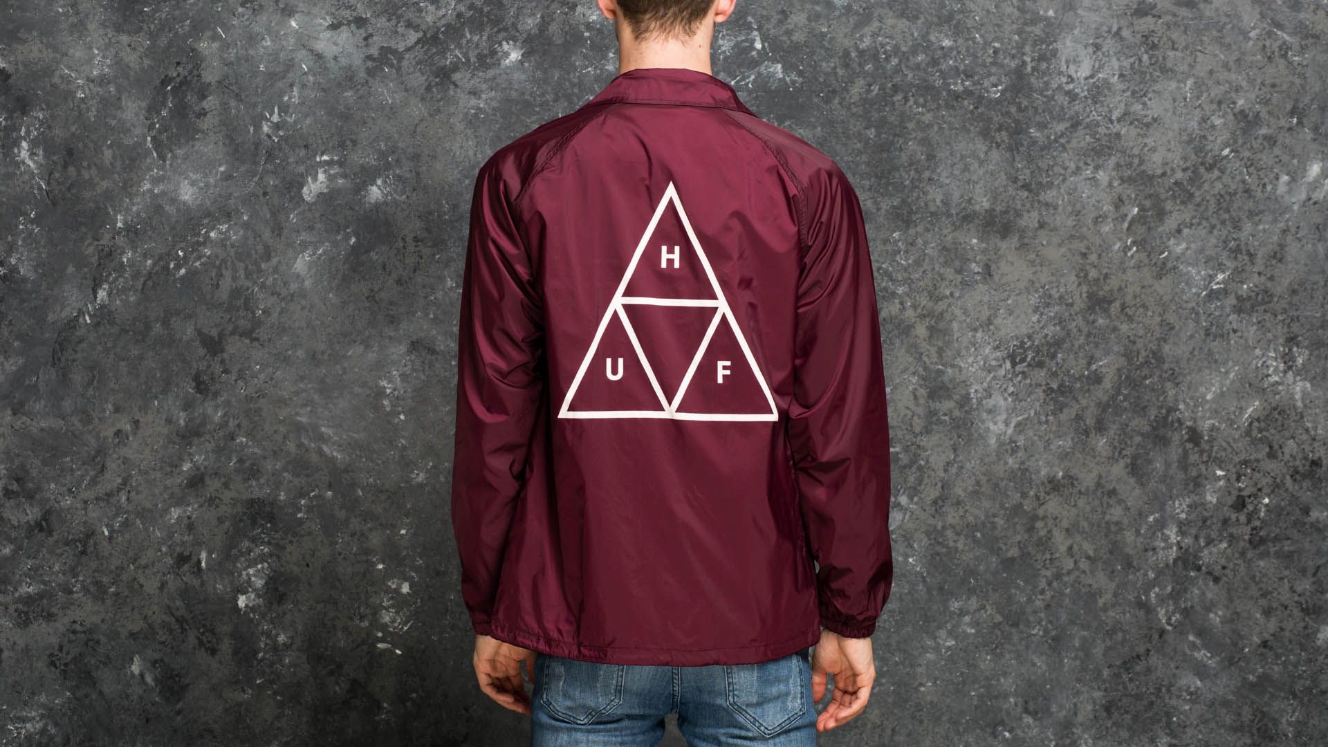 Huf triple clearance triangle coaches jacket