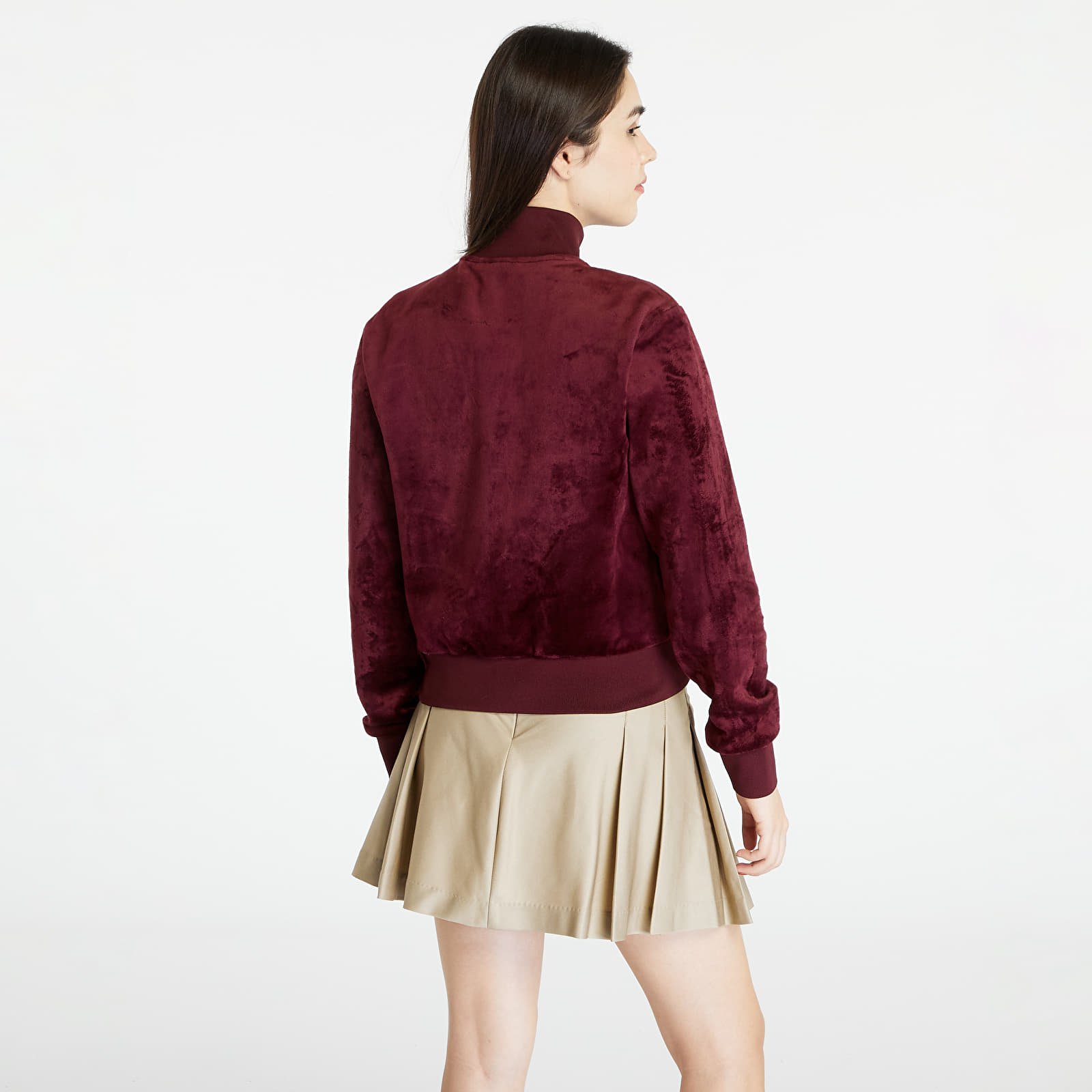 Kurtki adidas Originals Velvet Track Top Maroon