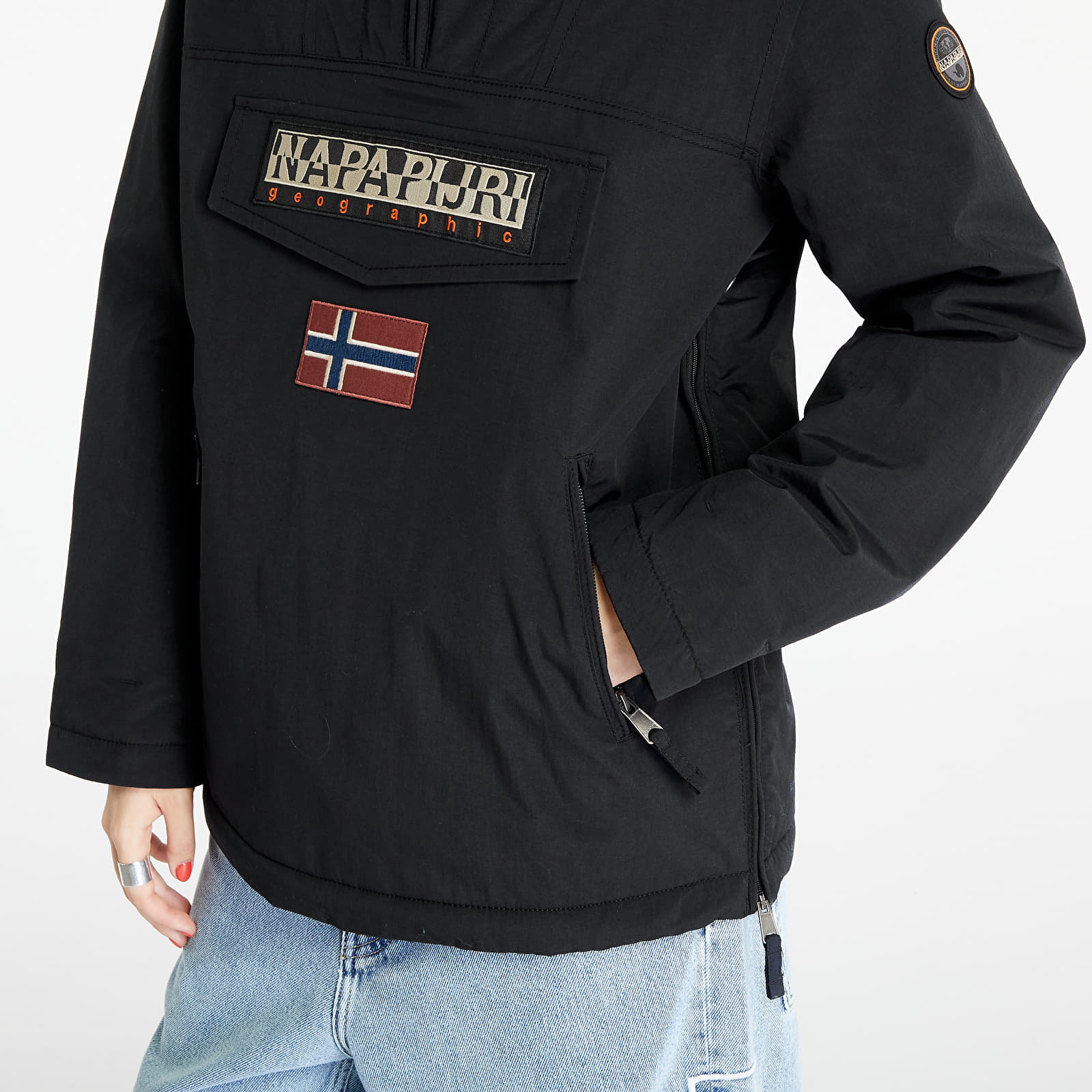 Bundy Napapijri Rainforest W Pkt 4 Black