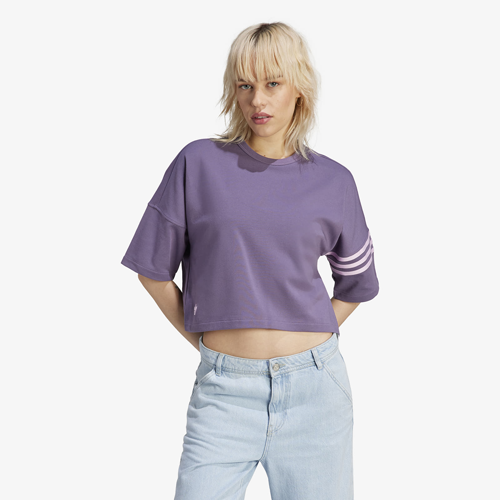 Maglia adidas donna porpora hot sale