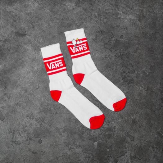 Socks Vans x Peanuts Girl Gang Socks White Red Footshop