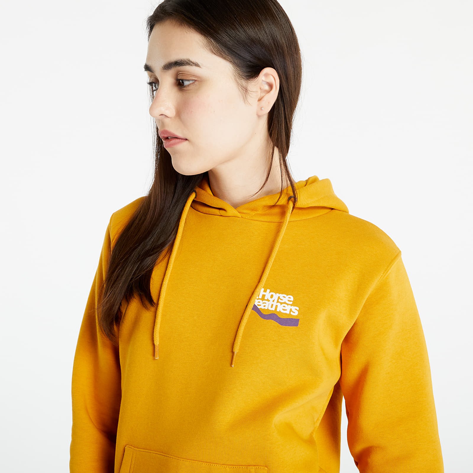 Kapucnis pulóverek és pulcsik Horsefeathers Uta Sweatshirt Sunflower