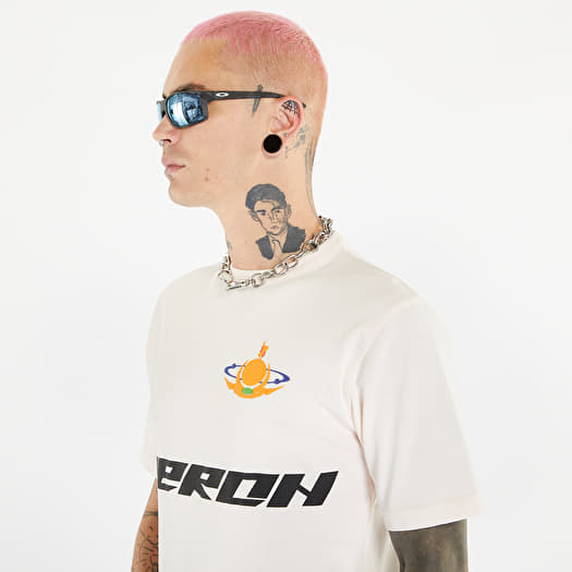 HERON PRESTON HP Globe Burn Short Sleeve Tee Pink/ Black | Footshop