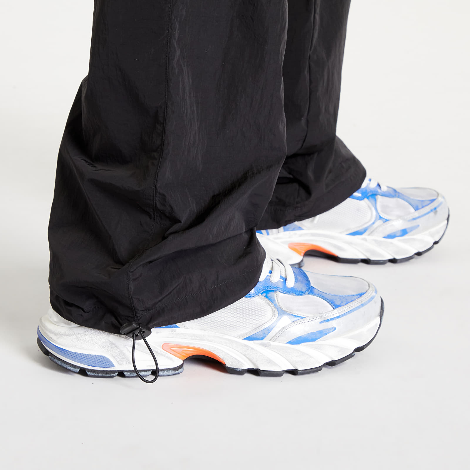 Traperice i hlače HERON PRESTON HP Fly Nylon Trackpants Black/ White