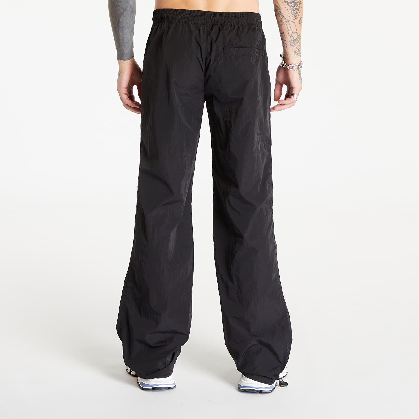 Traperice i hlače HERON PRESTON HP Fly Nylon Trackpants Black/ White