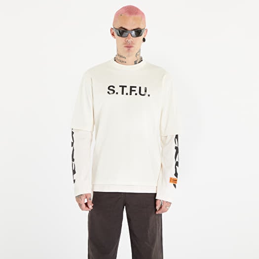Heron preston 2025 white long sleeve