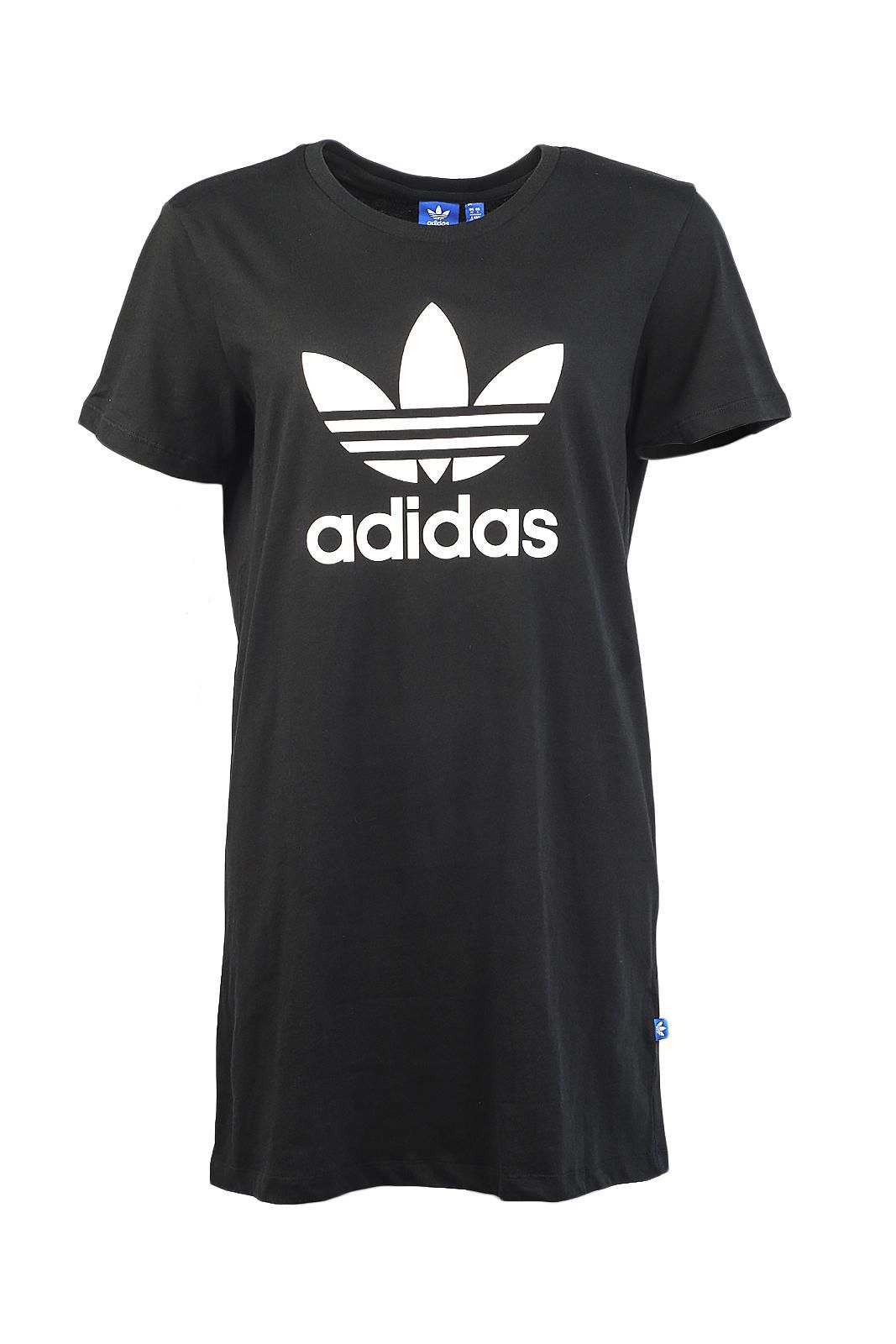Adidas originals trefoil tee dress online