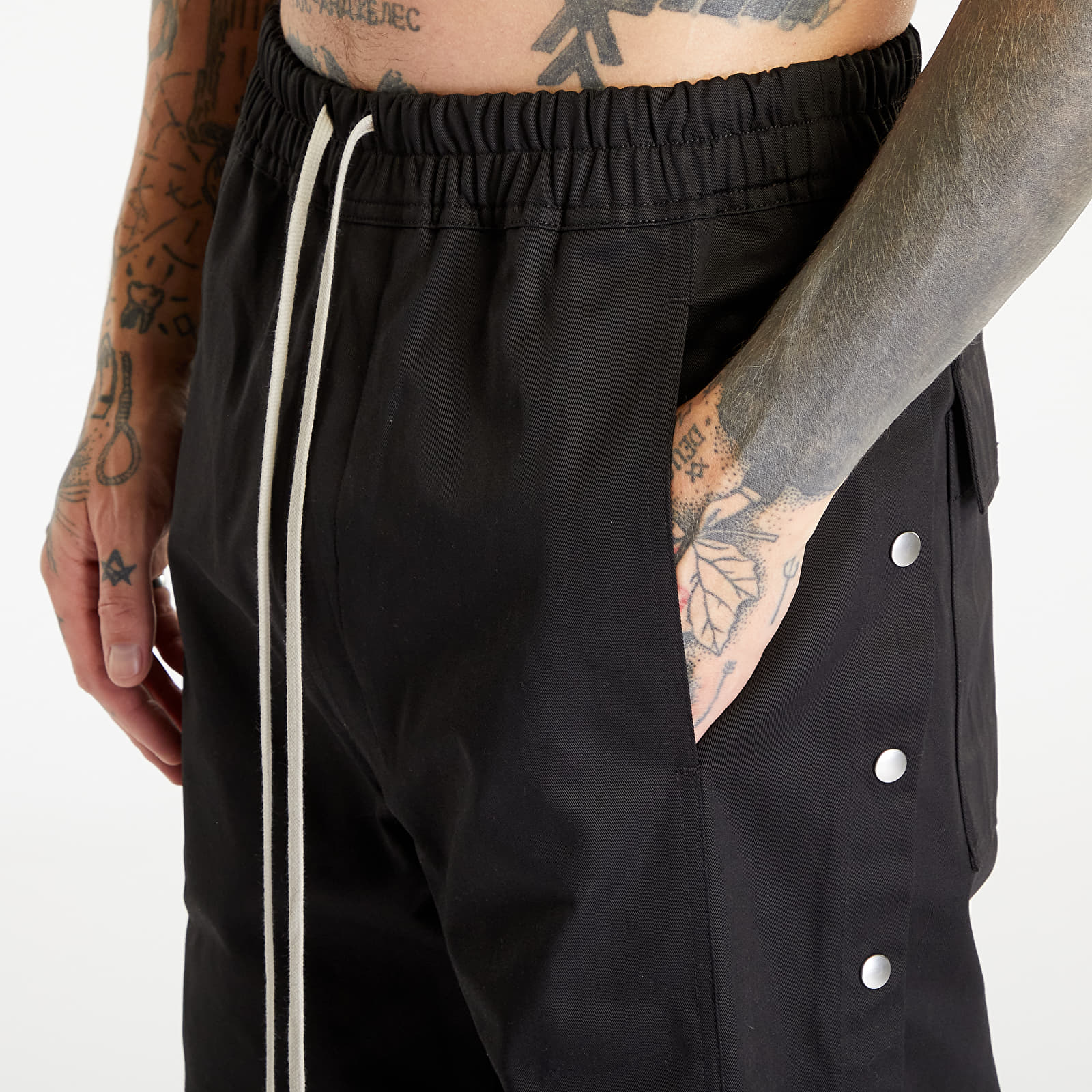 Calças Rick Owens Pusher Pants Black