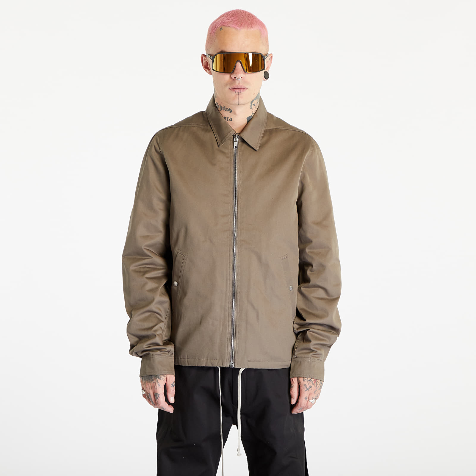 Bundy Rick Owens Zipfront Jacket Dust