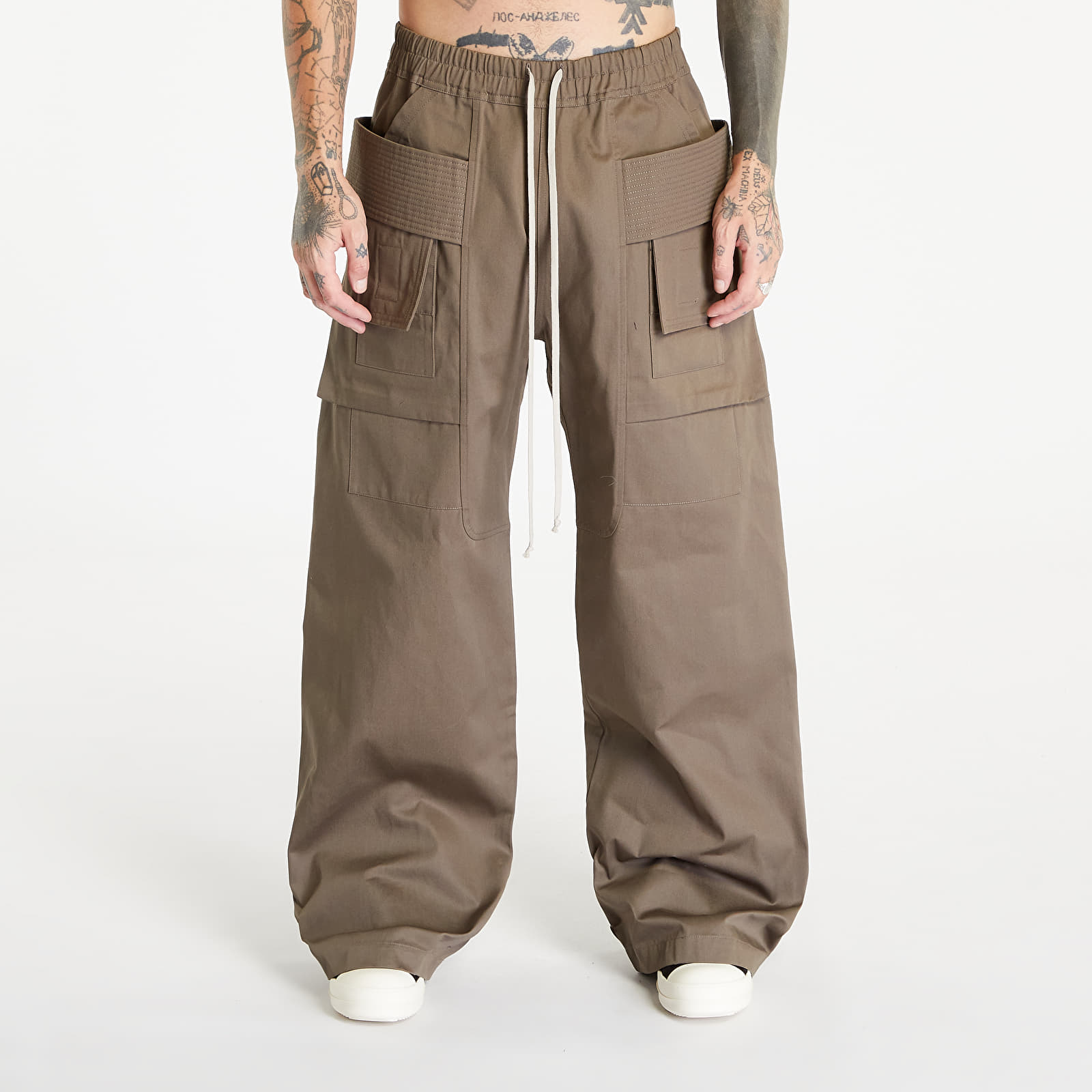 Pants and jeans Rick Owens Creatch Cargo Drawstring Pant Dust