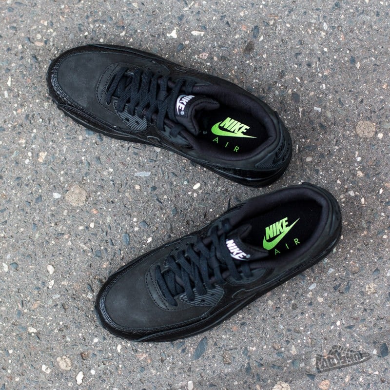 Women's shoes Nike Wmns Air Max 90 Premium Black/Black-Metallic Silver