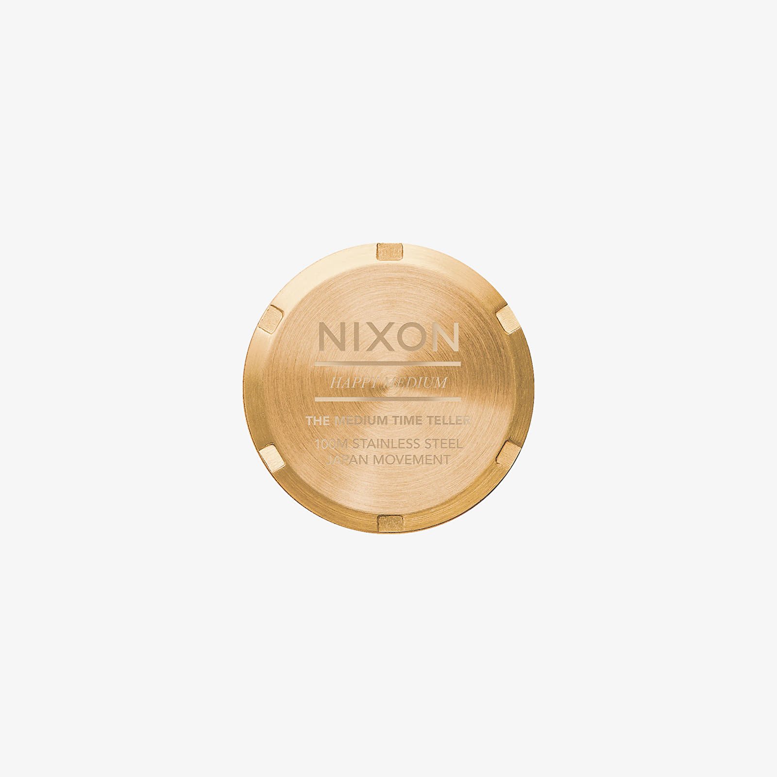 Armbanduhren Nixon Medium Time Teller All Gold