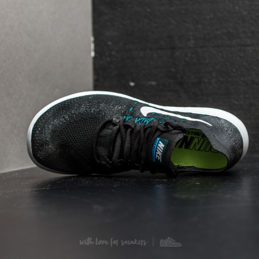 Nike free rn flyknit 2017 black/ anthracite clearance