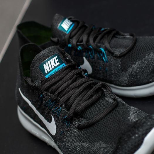 Chaussures et baskets homme Nike Free Run Flyknit 2017 Black Off