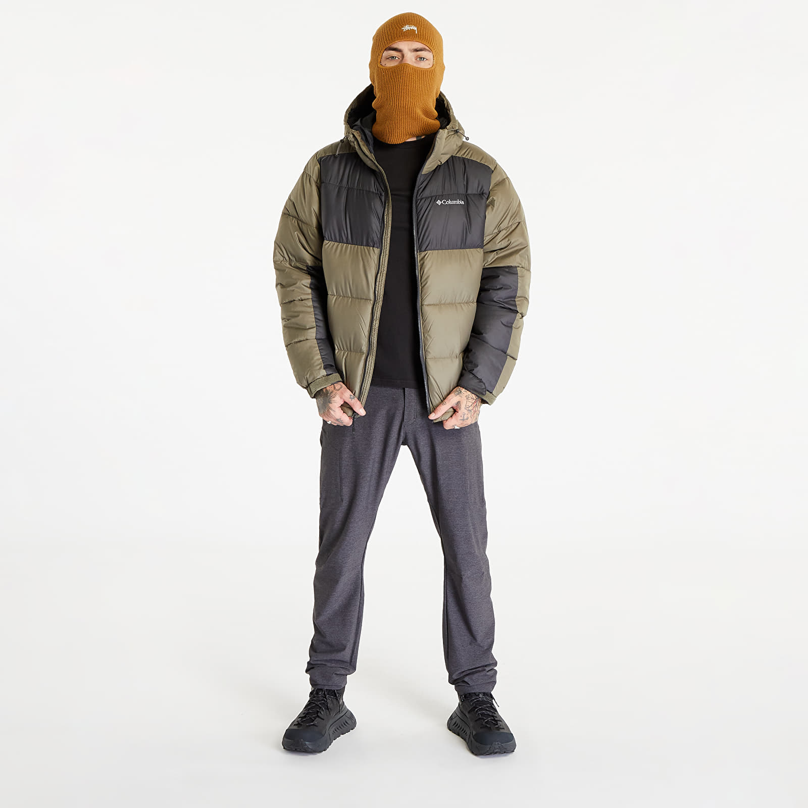 Bundy Columbia Pike Lake™ II Hooded Jacket Stone Green/ Shark