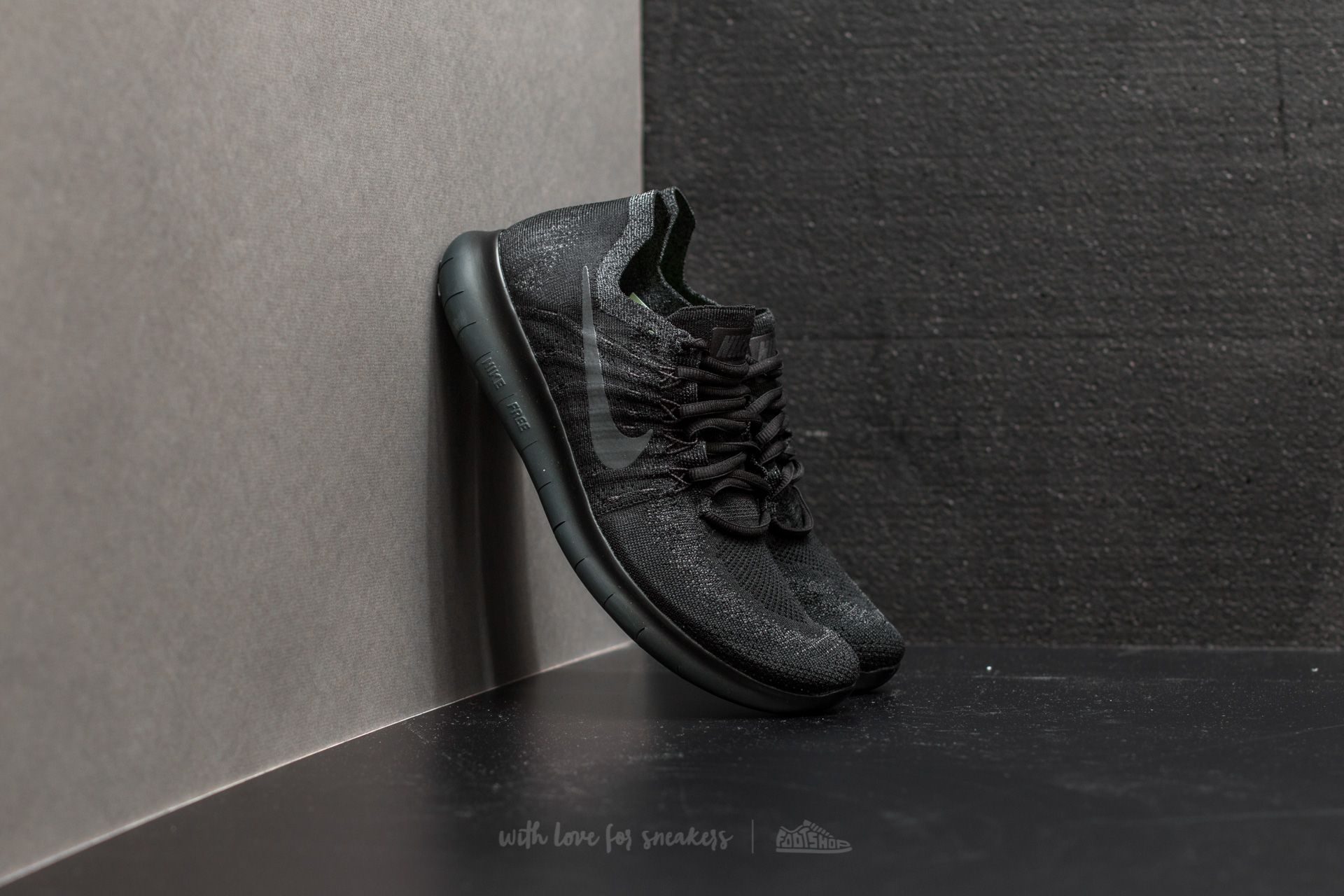 2017 Nike Free Flyknit Size Nike Free RN Flyknit 2017 Black Anthracite W  For Sale
