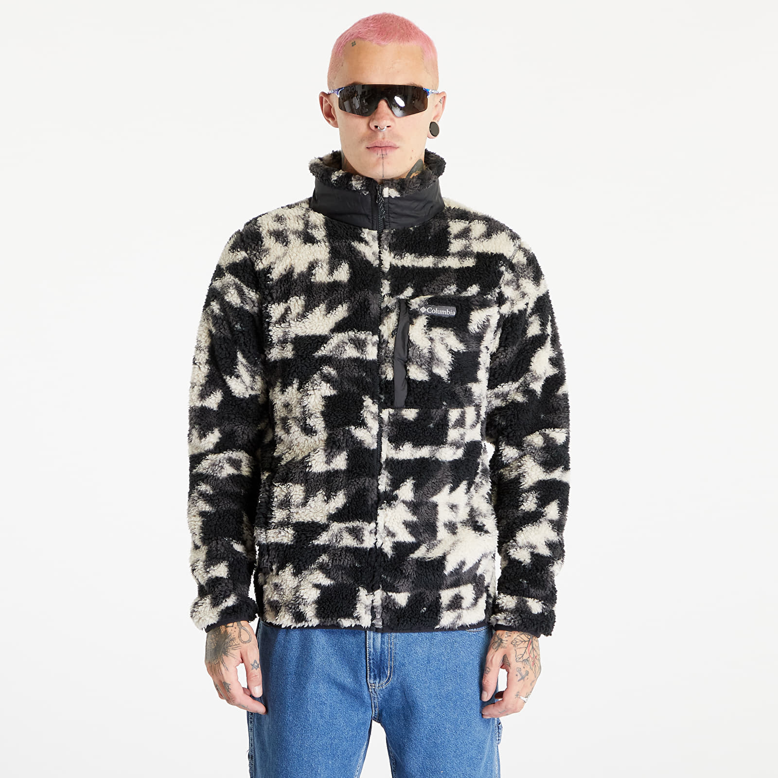 Columbia white fleece new arrivals