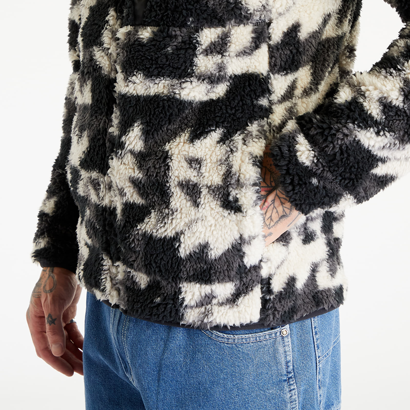 Takit Columbia Winter Pass™ Print Fleece Full Zip Jacket Black/ White