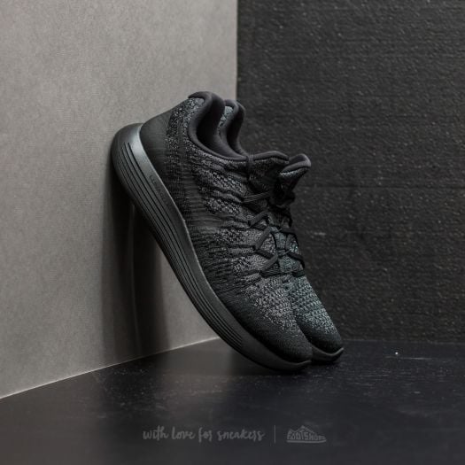 Zapatillas Hombre Nike Lunarepic Low Flyknit 2 Black Black Dark Grey Footshop